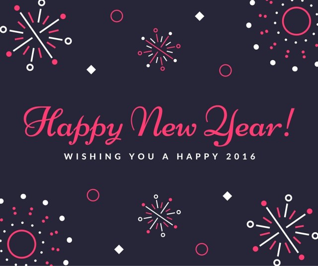 Wishing you a happy 2016